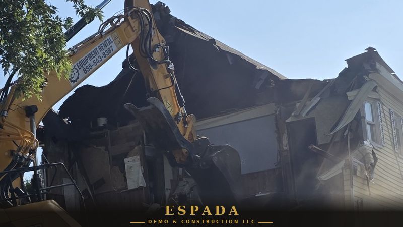 Residential Demolition work by Espada Demo & Construction